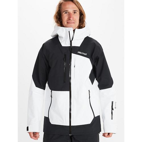 Marmot Smokes Run Jackets - Mens Ski Jacket White CA4135980 Canada